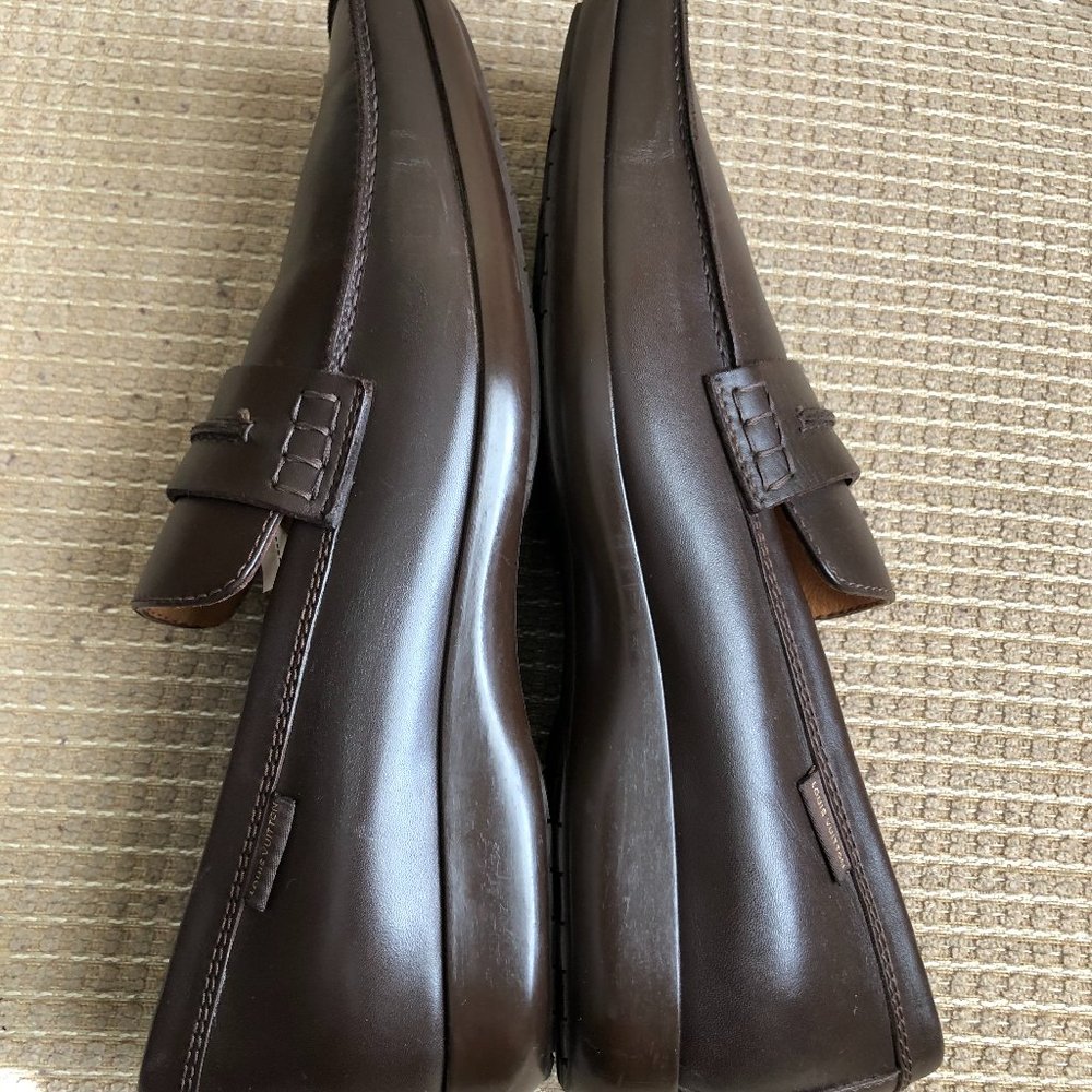 Louis Vuitton Men's Brown Loafers - Picture 6 of 15